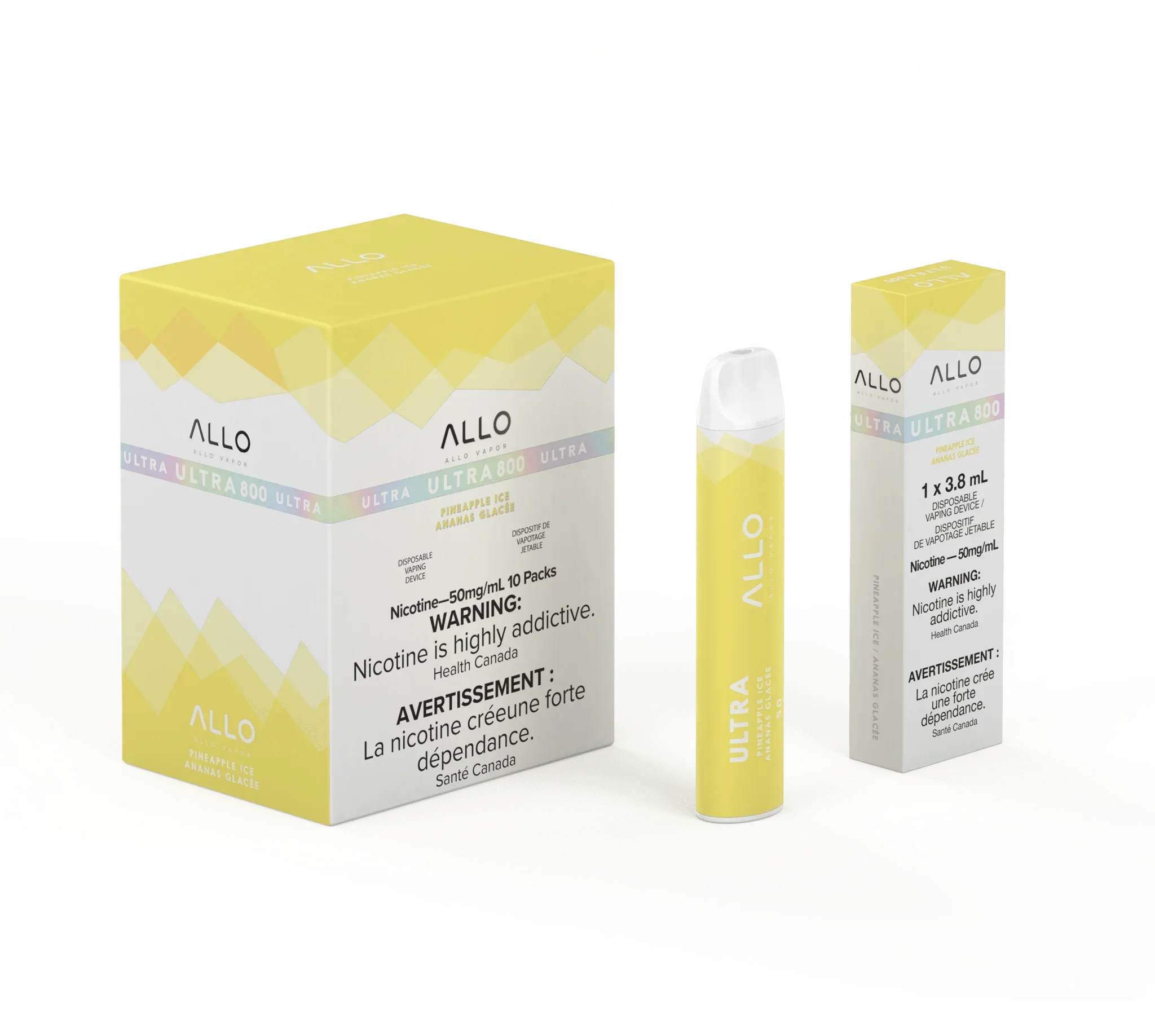 Allo Ultra Pineapple Ice Disposable (800 Puffs)