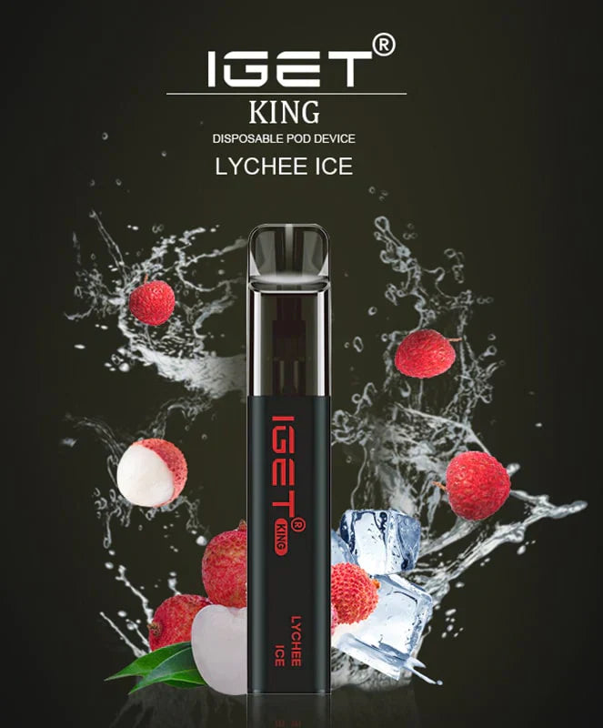 IGET King Vape - Lychee Ice (2600 Puffs)