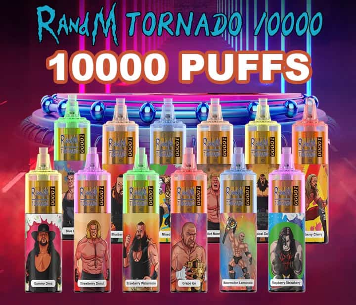 Tornado R&M Red Apple Ice (10000 Puffs)