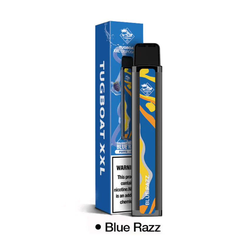 Tugboat XXL Disposable Blue Razz ( 2500 Puffs )