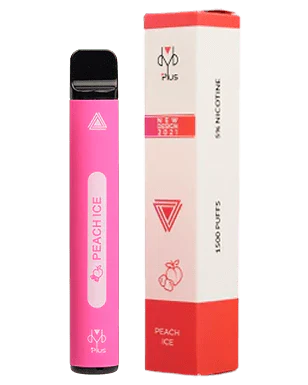 DYB Plus Vape Peach Ice (1500 Puffs)