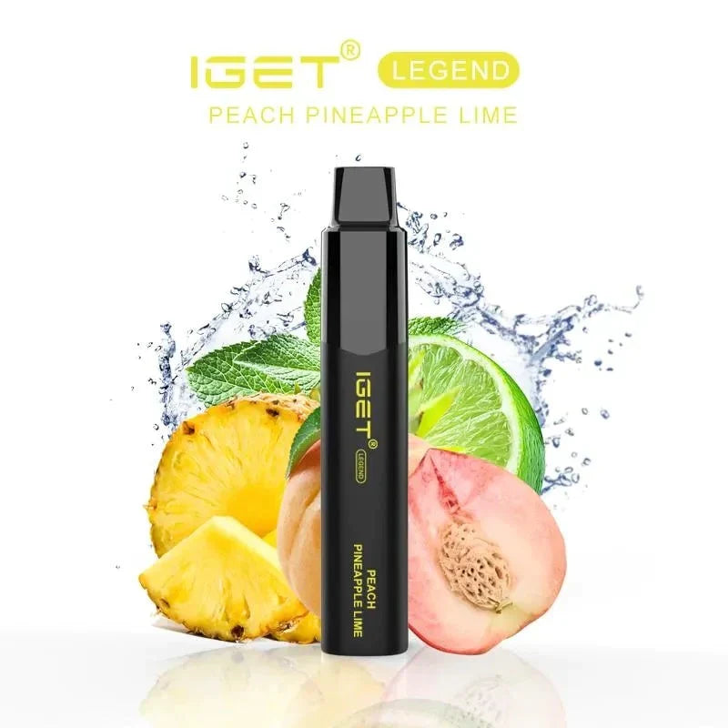 IGET Legend - Peach Pineapple Lime (4000 Puffs)