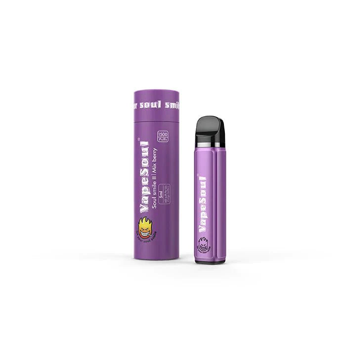 VapeSoul Smile II Mixed Berries (1500 Puffs)