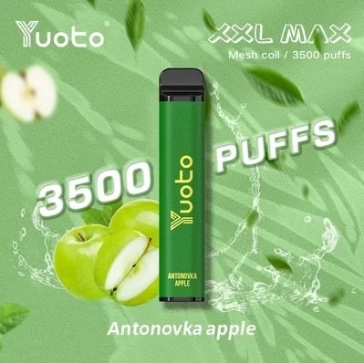 Yuoto XXL MAX Antonovka Apple (3500 Puffs)