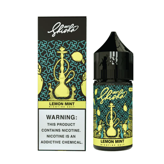 Nasty Shisha Nic Salt - Lemon Mint