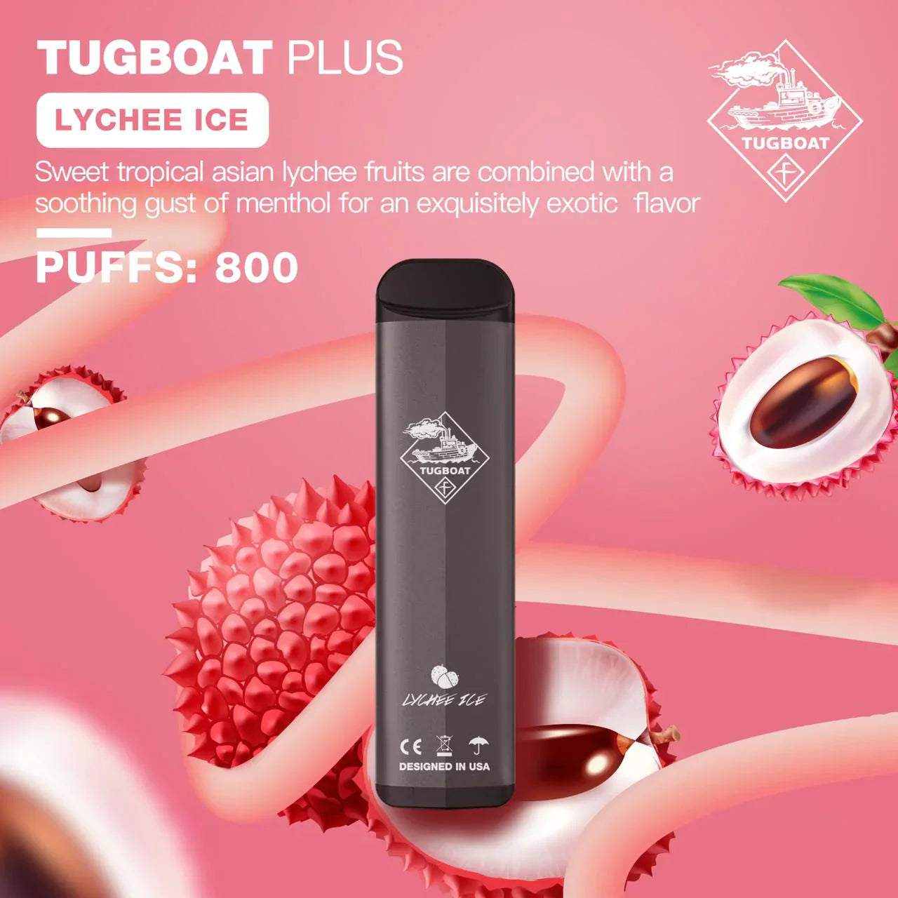 Tugboat Plus Lychee Ice