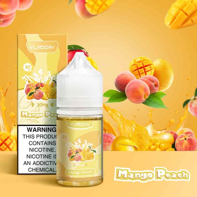 Vladdin Nic Salt - Peach Mango