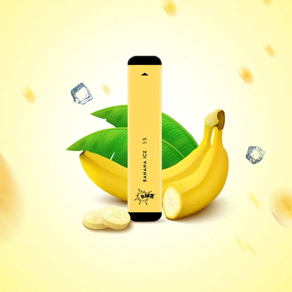 Barz Banana Ice Disposable - 300 Puffs