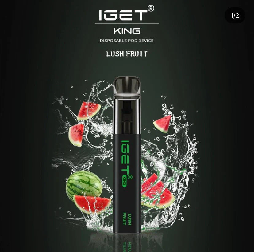 IGET King Vape - Lush Fruit (2600 Puffs)