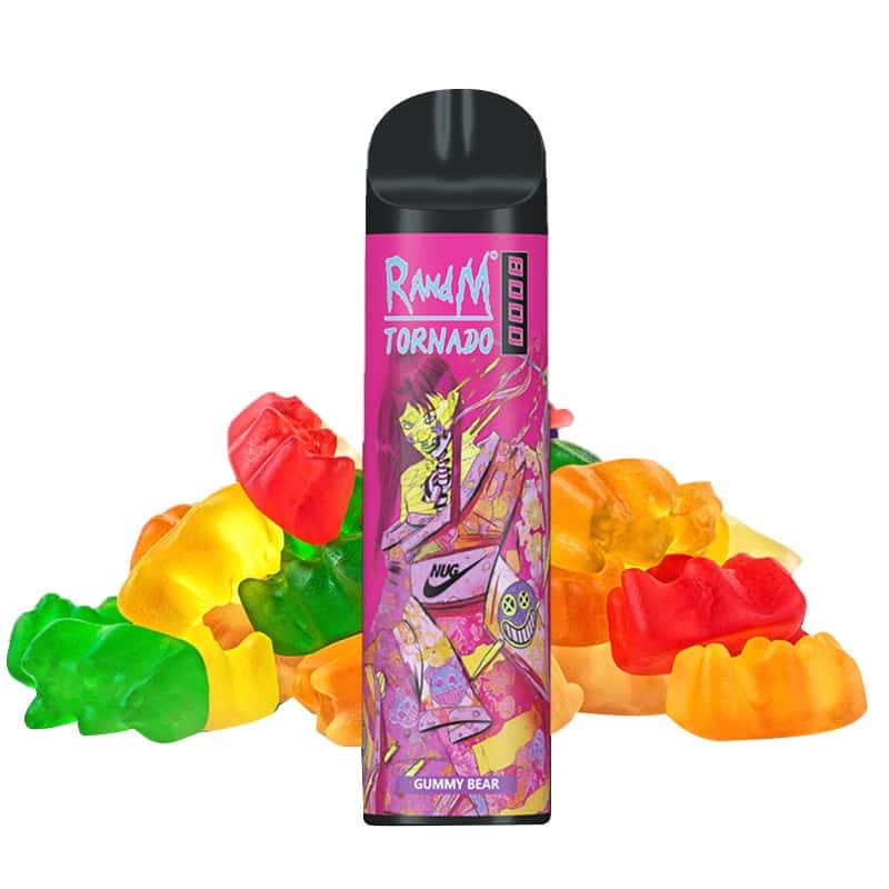 Tornado R&M Gummy Bear (8000 Puffs)