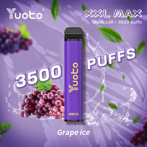 Yuoto XXL MAX Grape Ice (3500 Puffs)