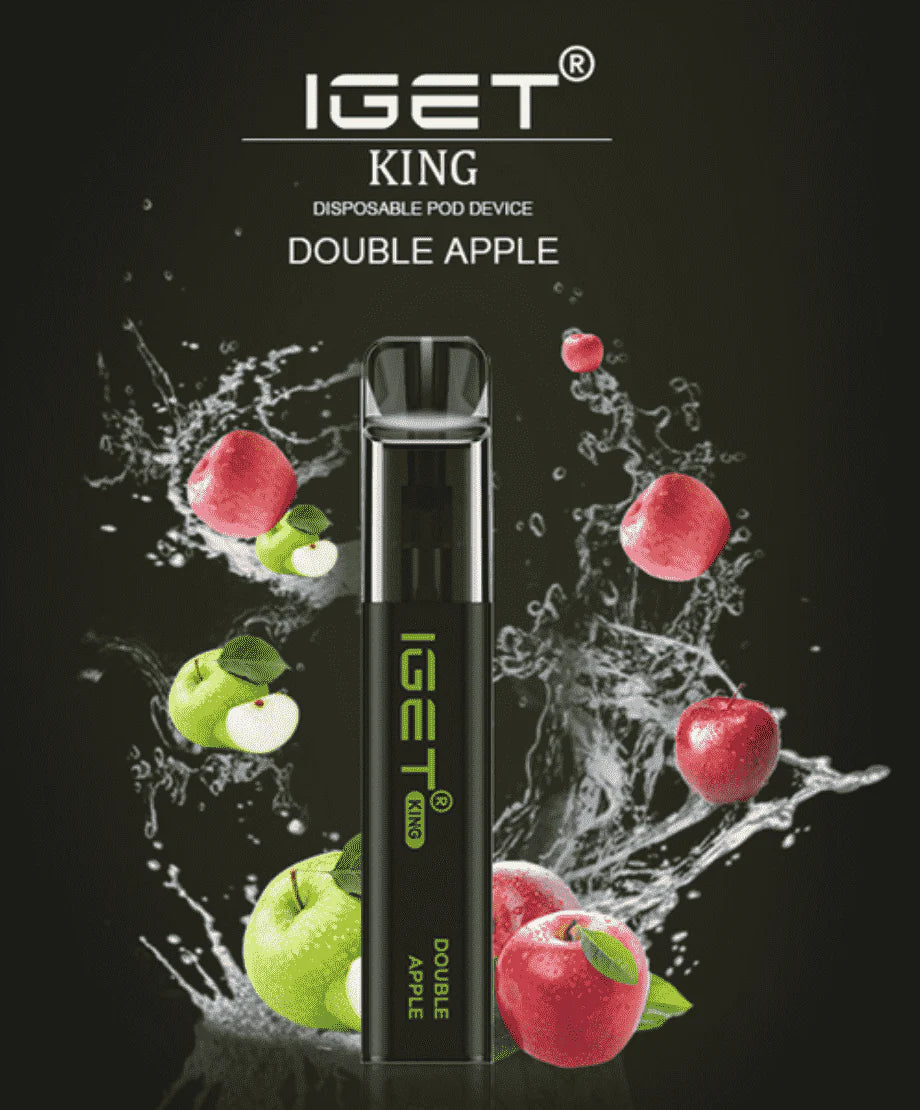 IGET King Vape - Double Apple (2600 Puffs)