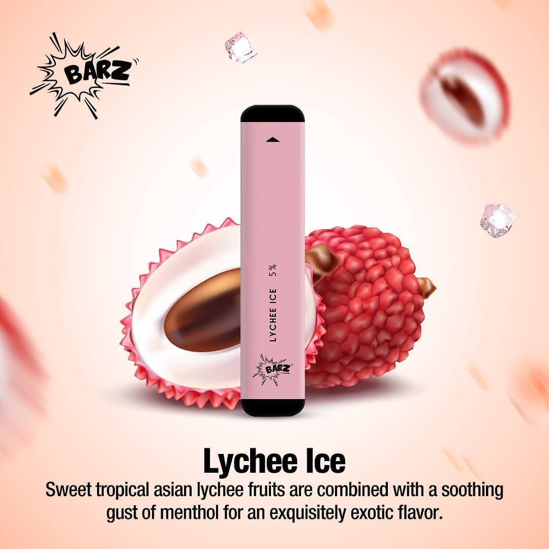 Barz Lychee Ice Disposable - 300 Puffs