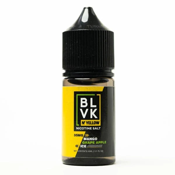 BLVK & Yellow Nic Salt - Mango Grape Apple Ice