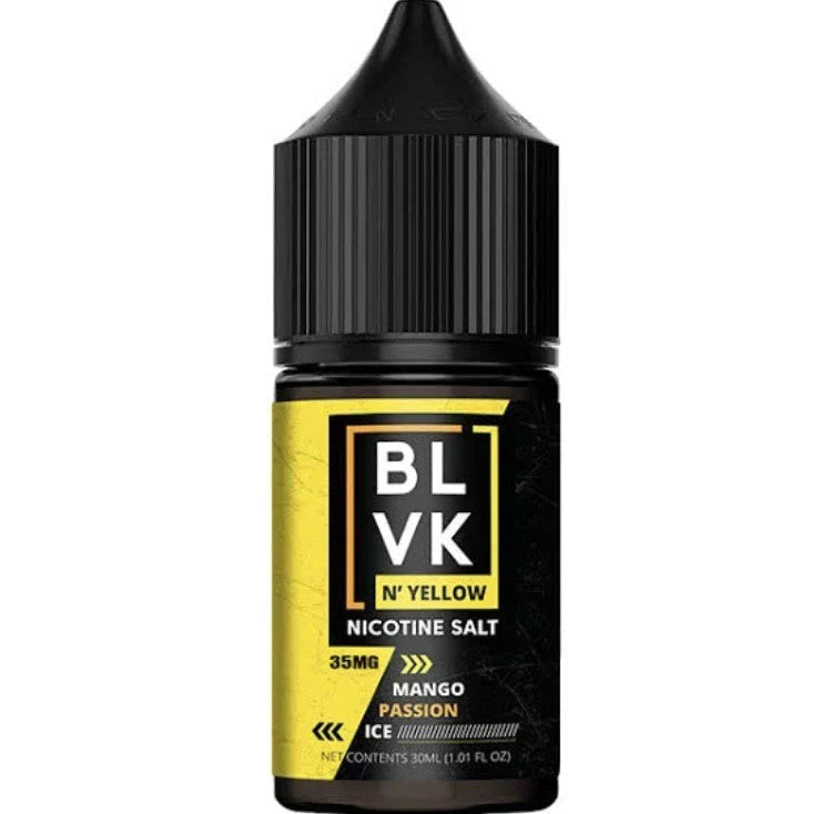 BLVK & Yellow Nic Salt - Mango Passion Ice