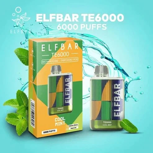 ELF BAR TE6000 - Cool Mint (6000 Puffs)