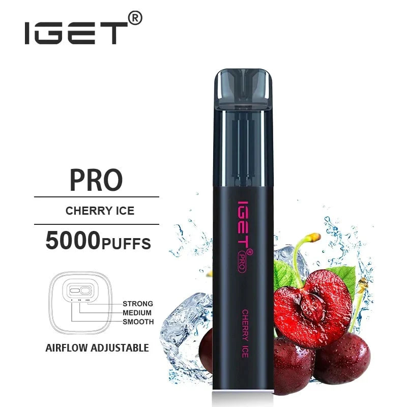 IGET PRO - Cherry Ice (5000 Puffs)