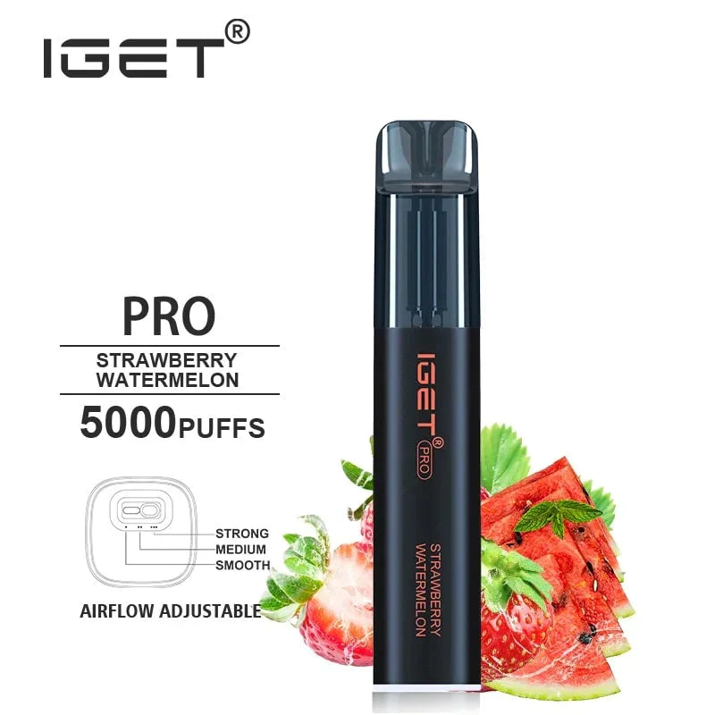 IGET PRO - Strawberry Watermelon (5000 Puffs)