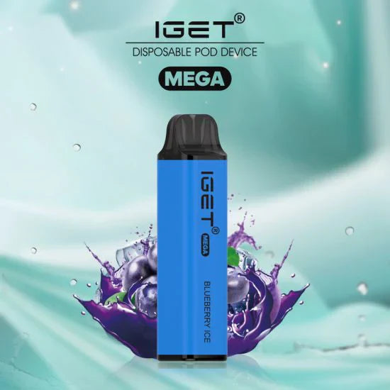 IGET Mega Blueberry Ice (3000 Puffs)