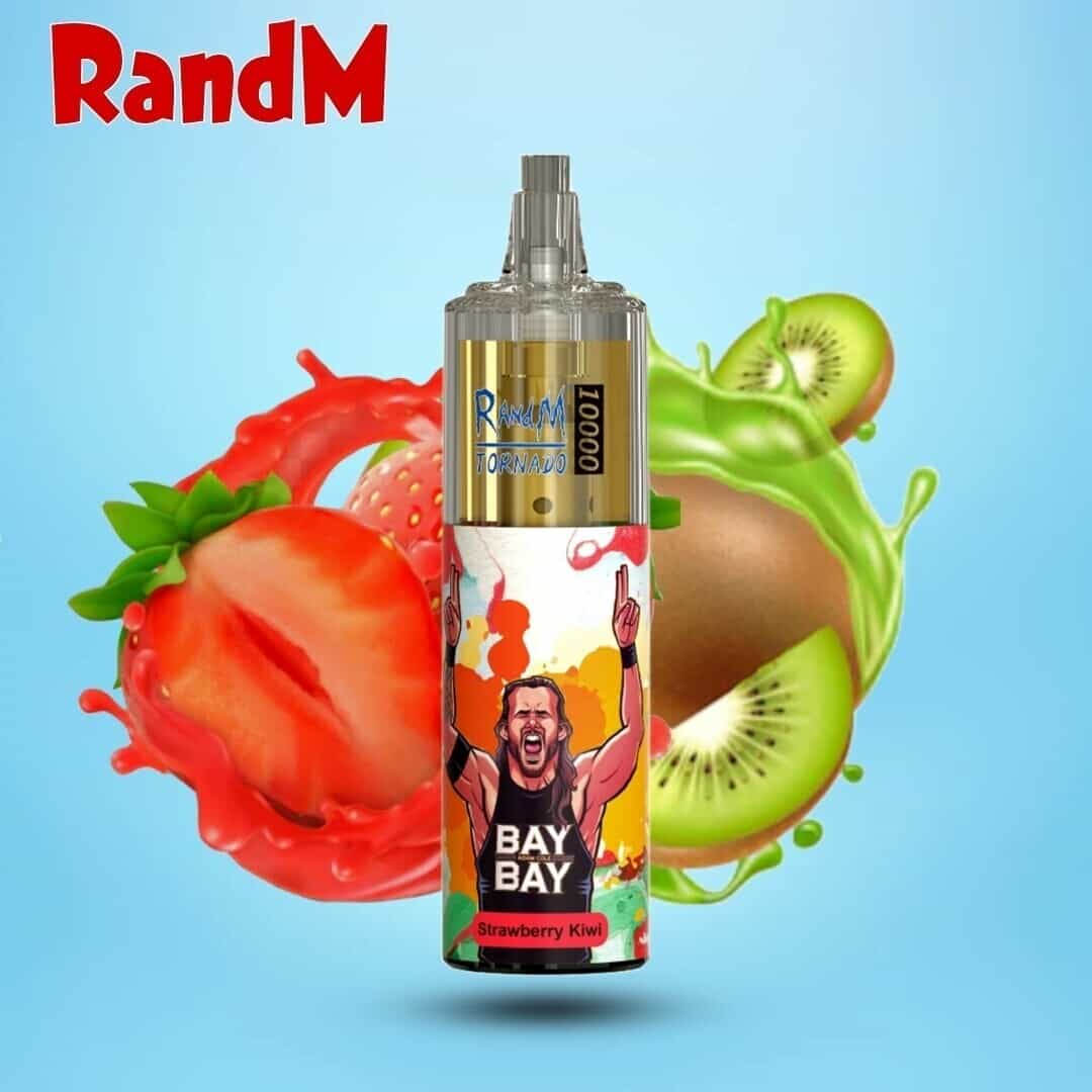 Tornado R&M Strawberry Kiwi (10000 Puffs)