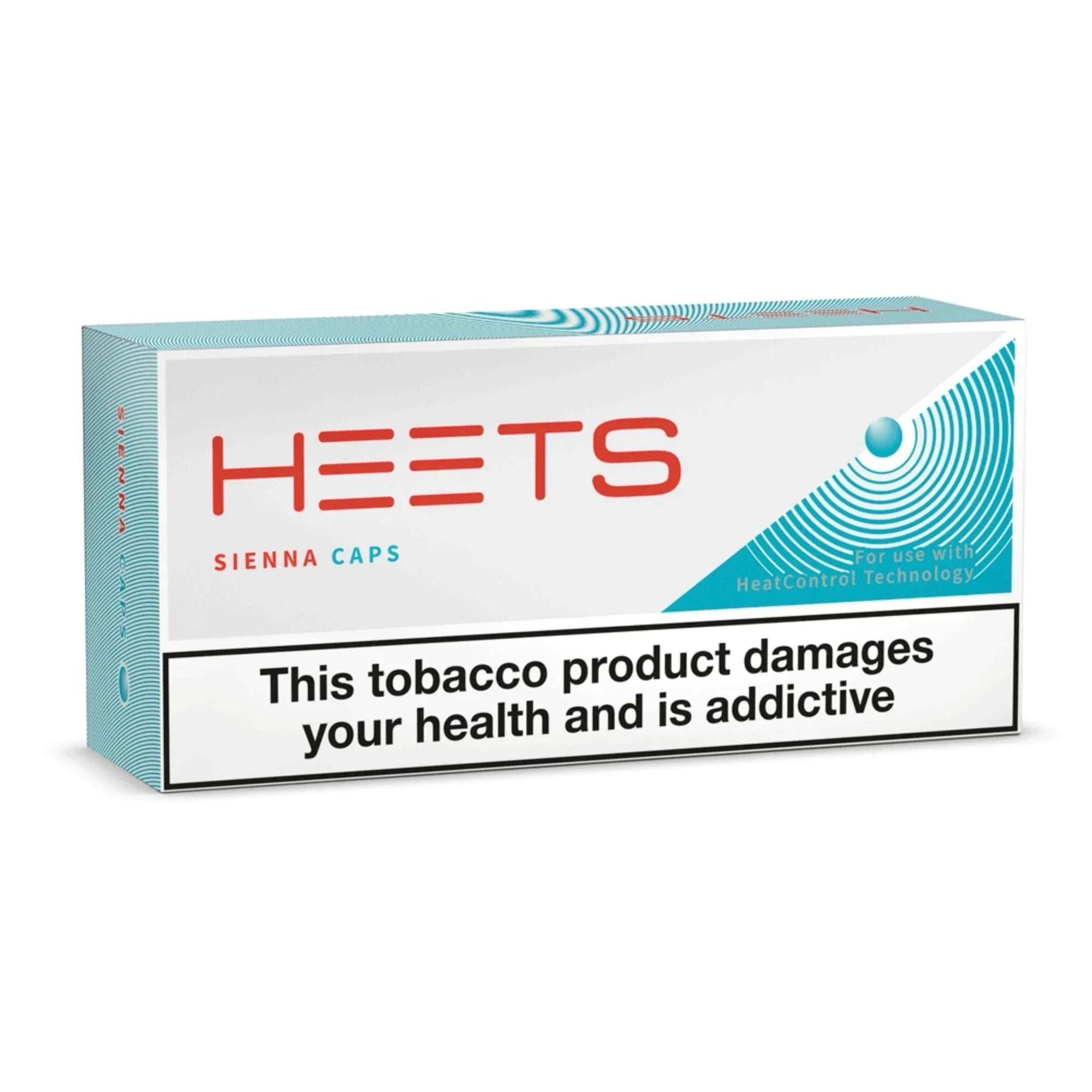 IQOS HEETS Sienna Caps Label