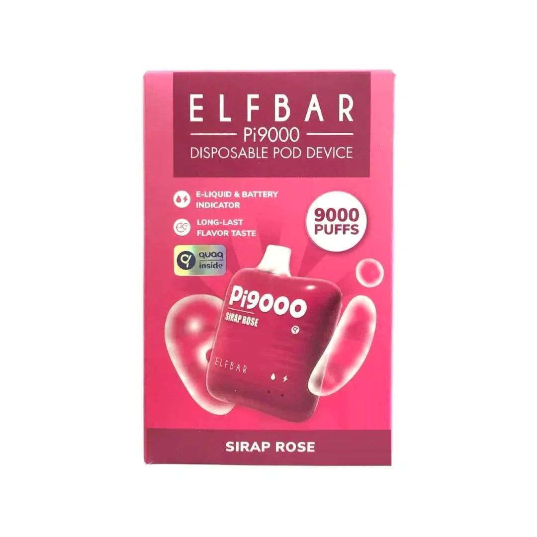 ELF BAR Pi9000 - Sirap Rose (9000 Puffs)