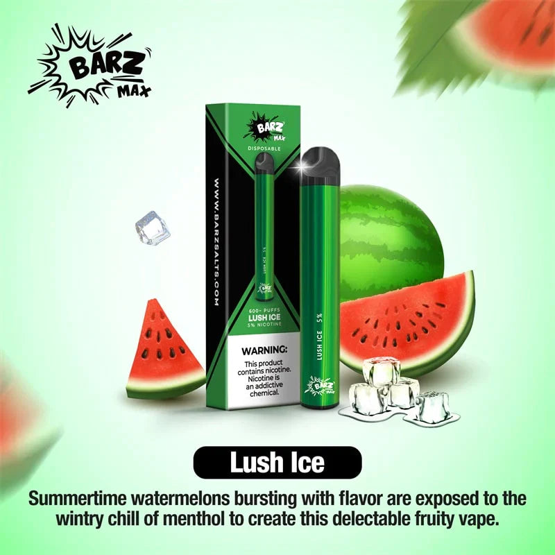 Barz Max Lush Ice Disposable - 600 Puffs