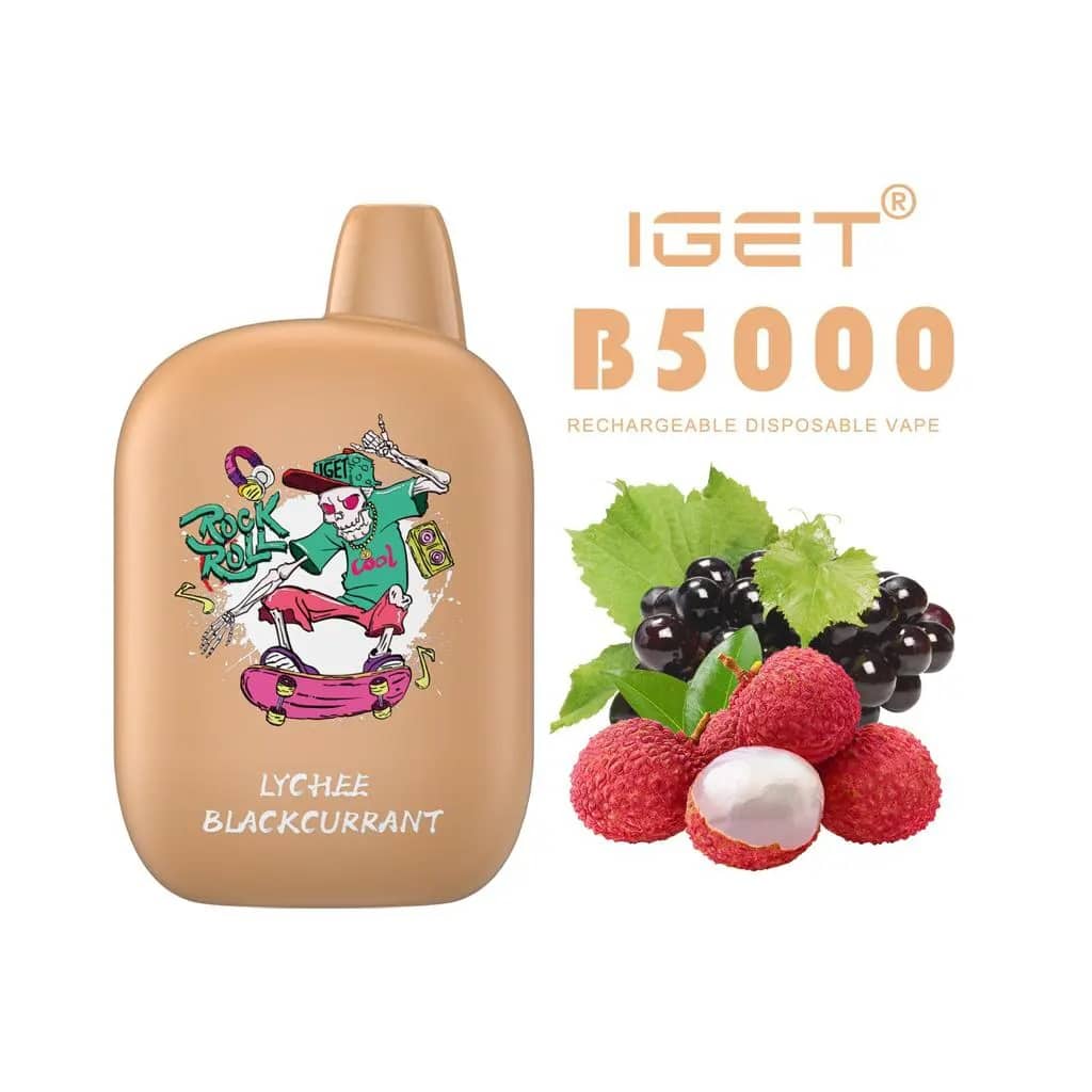 IGET B5000 - Lychee Blackcurrant (5000 Puffs)