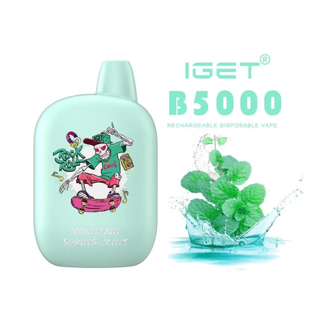 IGET B5000 - Mountain Sprint Mint (5000 Puffs)