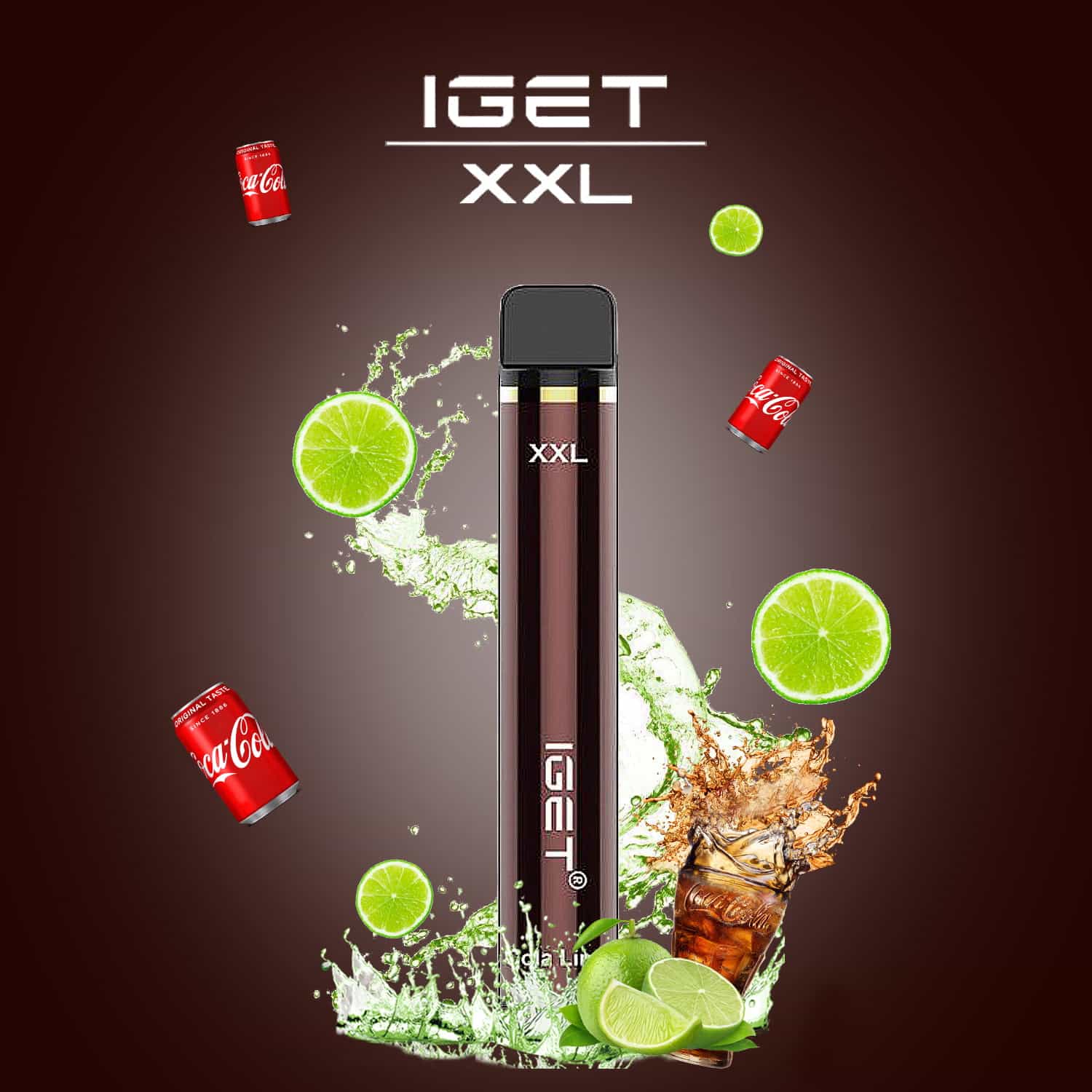 IGET XXL Vape - Cola Lime (1800 Puffs)