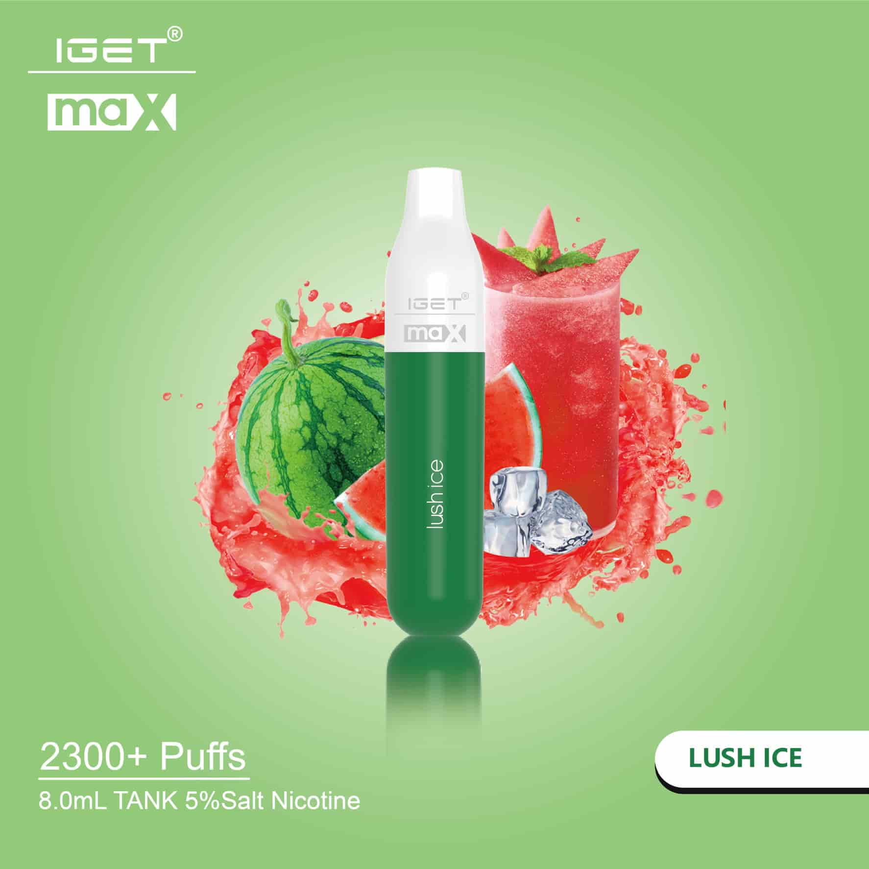 IGET Max Vape - Lush Ice (2300 Puffs)