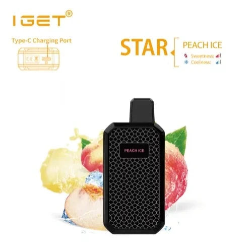 IGET Star - Peach Ice (7000 Puffs)