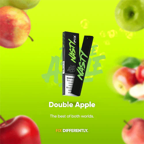 Nasty Fix Double Apple Disposable Vape